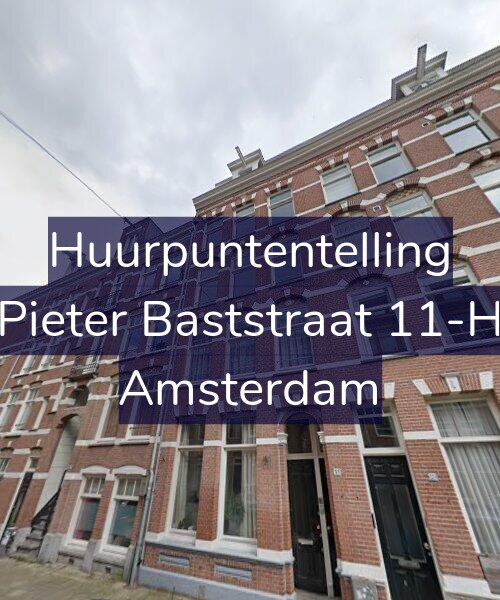 Foto gevel Huurpuntentelling voor Pieter Baststraat 11-H, Amsterdam
