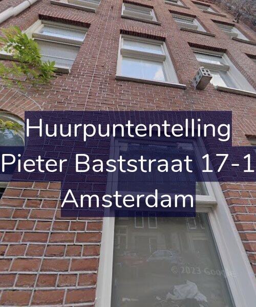 Foto gevel Huurpuntentelling voor Pieter Baststraat 17-1, Amsterdam