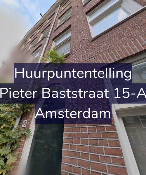 Foto gevel Huurpuntentelling voor Pieter Baststraat 15-A, Amsterdam