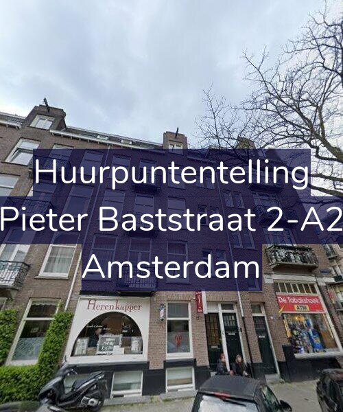 Foto gevel Huurpuntentelling voor Pieter Baststraat 2-A2, Amsterdam