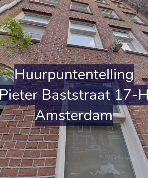 Foto gevel Huurpuntentelling voor Pieter Baststraat 17-H, Amsterdam