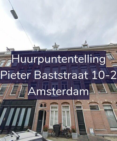 Foto gevel Huurpuntentelling voor Pieter Baststraat 10-2, Amsterdam