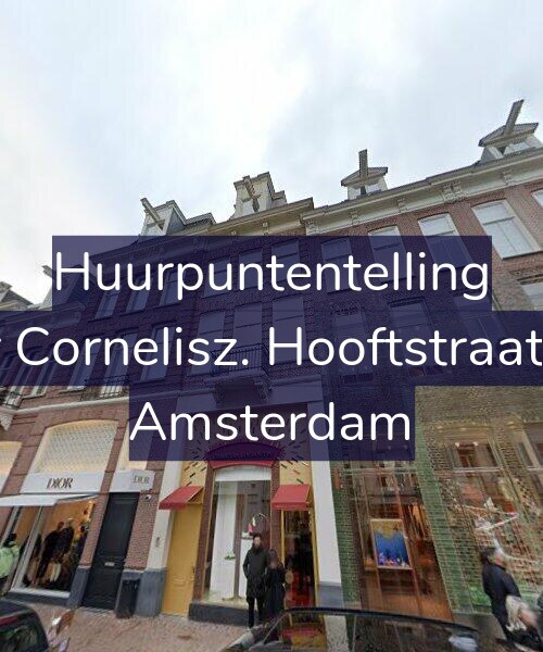 Foto gevel Huurpuntentelling voor Pieter Cornelisz. Hooftstraat 98-A, Amsterdam