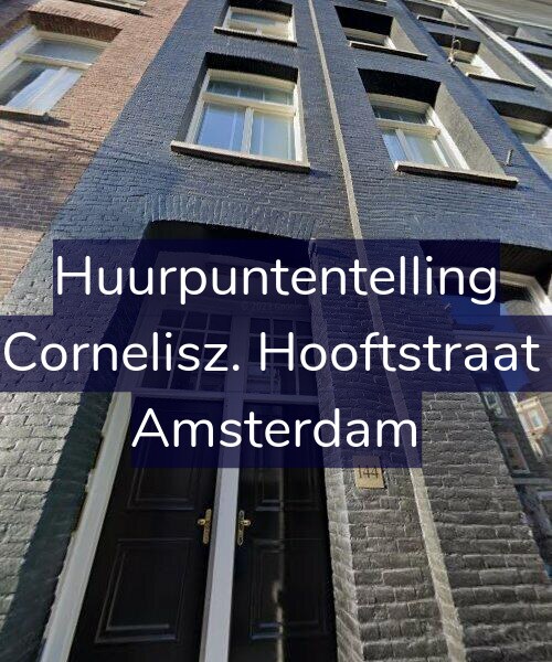 Foto gevel Huurpuntentelling voor Pieter Cornelisz. Hooftstraat 144-4, Amsterdam
