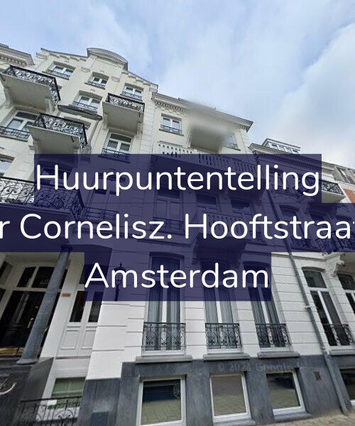 Foto gevel Huurpuntentelling voor Pieter Cornelisz. Hooftstraat 210, Amsterdam