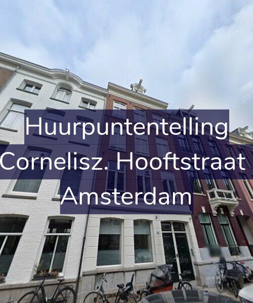 Foto gevel Huurpuntentelling voor Pieter Cornelisz. Hooftstraat 156-H, Amsterdam