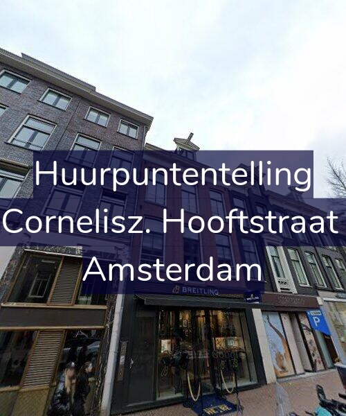 Foto gevel Huurpuntentelling voor Pieter Cornelisz. Hooftstraat 130-2, Amsterdam
