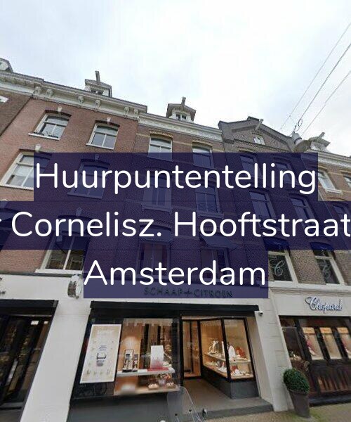Foto gevel Huurpuntentelling voor Pieter Cornelisz. Hooftstraat 51-C, Amsterdam