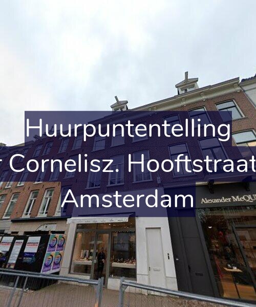 Foto gevel Huurpuntentelling voor Pieter Cornelisz. Hooftstraat 72-2, Amsterdam