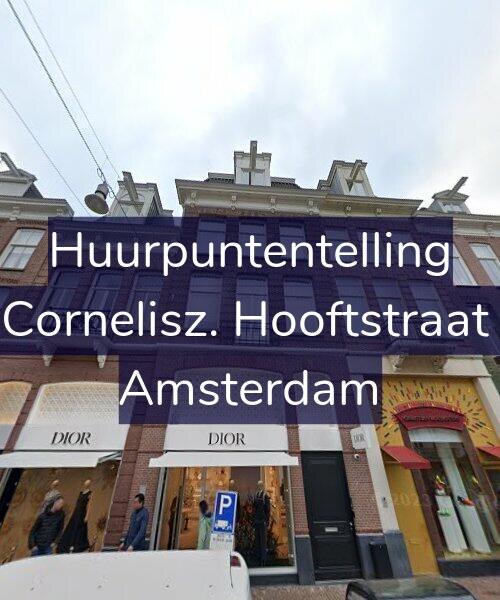 Foto gevel Huurpuntentelling voor Pieter Cornelisz. Hooftstraat 100-1, Amsterdam