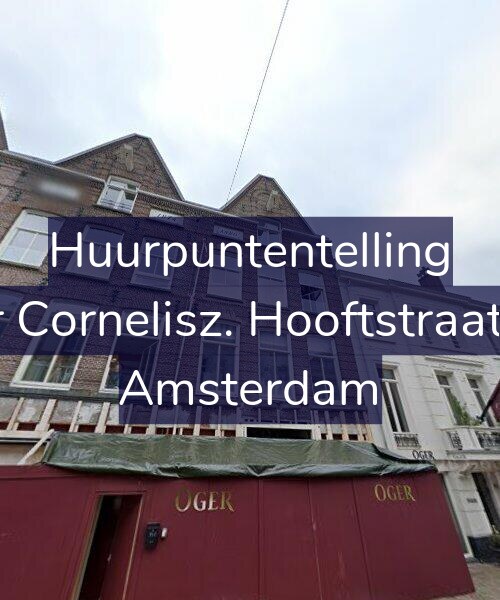 Foto gevel Huurpuntentelling voor Pieter Cornelisz. Hooftstraat 81-2, Amsterdam