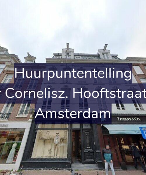 Foto gevel Huurpuntentelling voor Pieter Cornelisz. Hooftstraat 90-1, Amsterdam