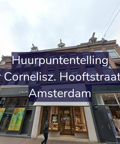 Foto gevel Huurpuntentelling voor Pieter Cornelisz. Hooftstraat 40-1, Amsterdam