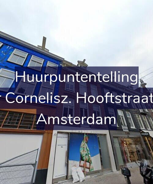 Foto gevel Huurpuntentelling voor Pieter Cornelisz. Hooftstraat 69-1, Amsterdam