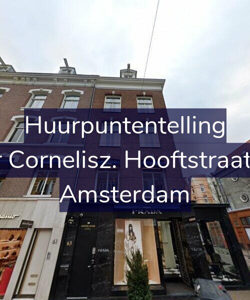 Foto gevel Huurpuntentelling voor Pieter Cornelisz. Hooftstraat 63-2, Amsterdam