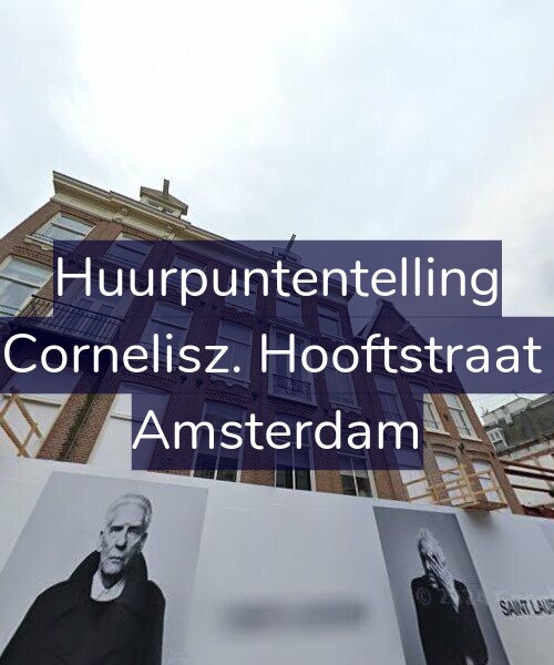 Foto gevel Huurpuntentelling voor Pieter Cornelisz. Hooftstraat 103-3, Amsterdam