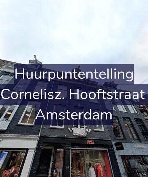 Foto gevel Huurpuntentelling voor Pieter Cornelisz. Hooftstraat 119-2, Amsterdam
