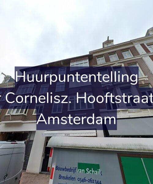 Foto gevel Huurpuntentelling voor Pieter Cornelisz. Hooftstraat 56-1, Amsterdam