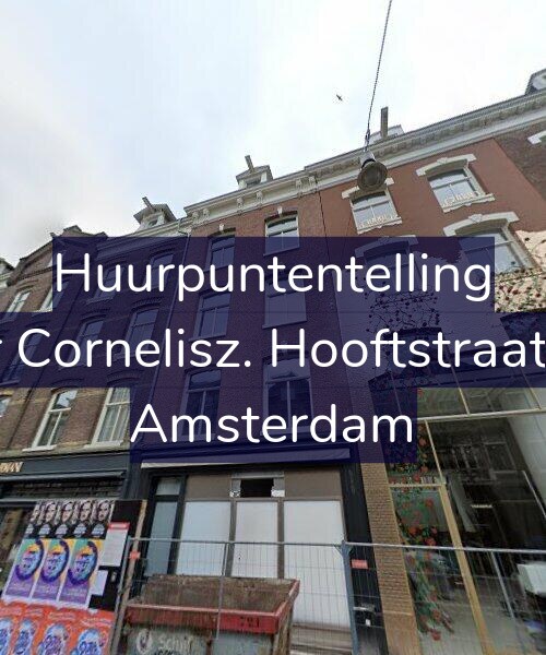 Foto gevel Huurpuntentelling voor Pieter Cornelisz. Hooftstraat 43-B, Amsterdam