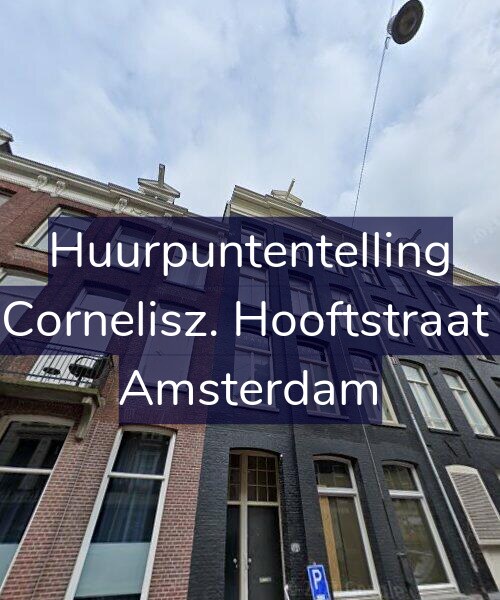 Foto gevel Huurpuntentelling voor Pieter Cornelisz. Hooftstraat 144-3, Amsterdam