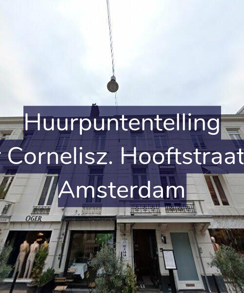 Foto gevel Huurpuntentelling voor Pieter Cornelisz. Hooftstraat 87-B, Amsterdam