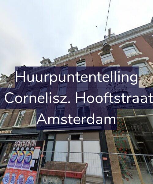 Foto gevel Huurpuntentelling voor Pieter Cornelisz. Hooftstraat 43-A, Amsterdam