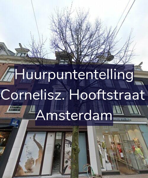 Foto gevel Huurpuntentelling voor Pieter Cornelisz. Hooftstraat 128-1, Amsterdam