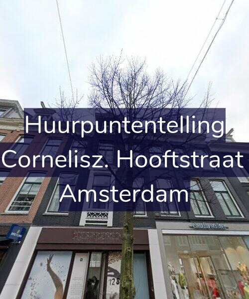 Foto gevel Huurpuntentelling voor Pieter Cornelisz. Hooftstraat 128-2, Amsterdam