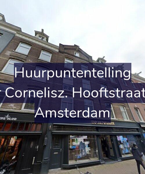 Foto gevel Huurpuntentelling voor Pieter Cornelisz. Hooftstraat 39-3, Amsterdam