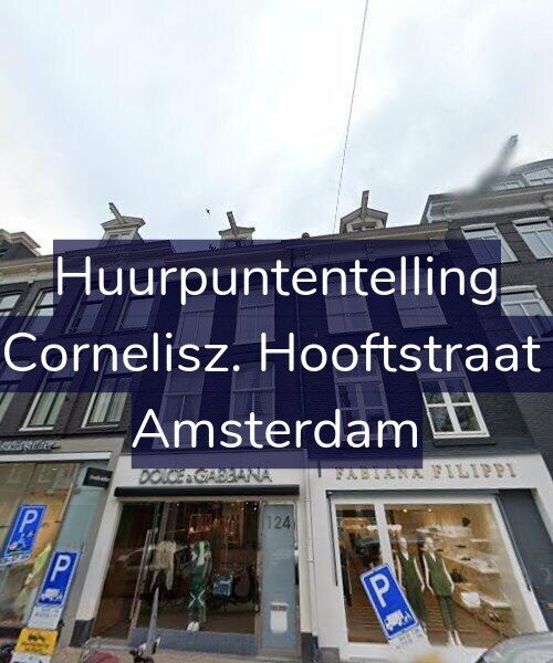 Foto gevel Huurpuntentelling voor Pieter Cornelisz. Hooftstraat 124-1, Amsterdam