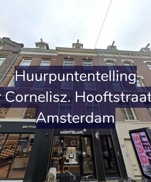 Foto gevel Huurpuntentelling voor Pieter Cornelisz. Hooftstraat 57-2, Amsterdam