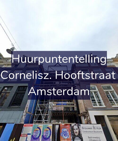 Foto gevel Huurpuntentelling voor Pieter Cornelisz. Hooftstraat 123-3, Amsterdam