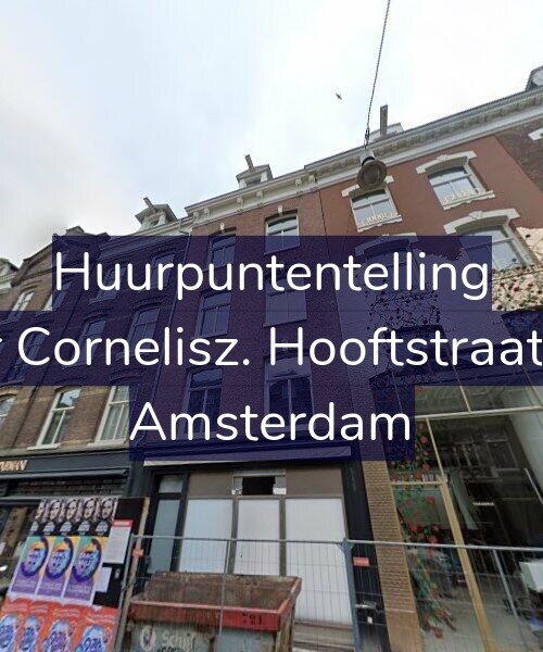 Foto gevel Huurpuntentelling voor Pieter Cornelisz. Hooftstraat 43-C, Amsterdam