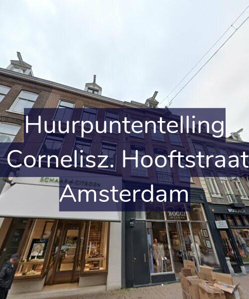 Foto gevel Huurpuntentelling voor Pieter Cornelisz. Hooftstraat 38-D, Amsterdam