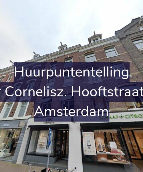 Foto gevel Huurpuntentelling voor Pieter Cornelisz. Hooftstraat 49-3, Amsterdam
