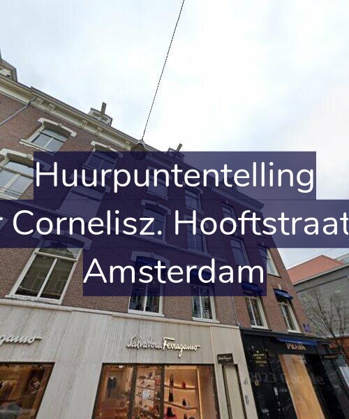 Foto gevel Huurpuntentelling voor Pieter Cornelisz. Hooftstraat 61-3, Amsterdam