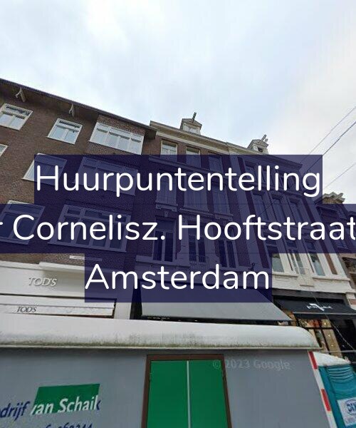 Foto gevel Huurpuntentelling voor Pieter Cornelisz. Hooftstraat 54-1, Amsterdam