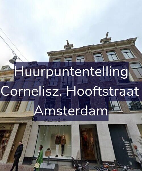 Foto gevel Huurpuntentelling voor Pieter Cornelisz. Hooftstraat 131-3, Amsterdam