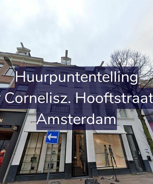 Foto gevel Huurpuntentelling voor Pieter Cornelisz. Hooftstraat 66-C, Amsterdam