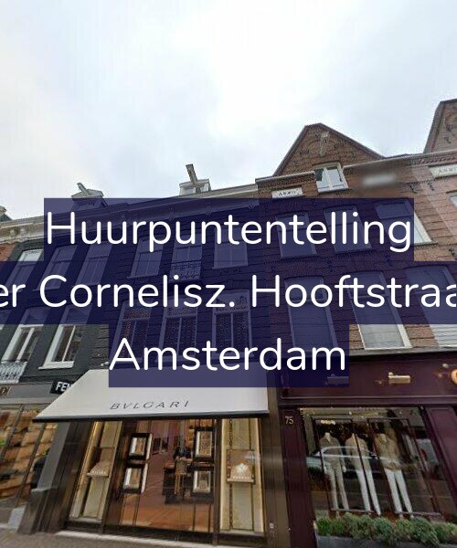 Foto gevel Huurpuntentelling voor Pieter Cornelisz. Hooftstraat 73, Amsterdam