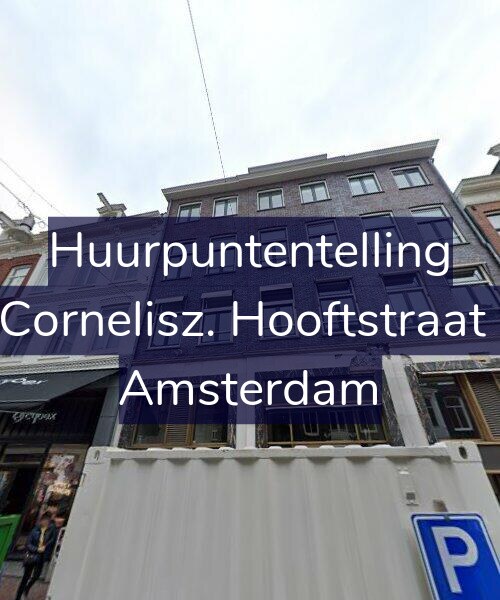Foto gevel Huurpuntentelling voor Pieter Cornelisz. Hooftstraat 134-A, Amsterdam
