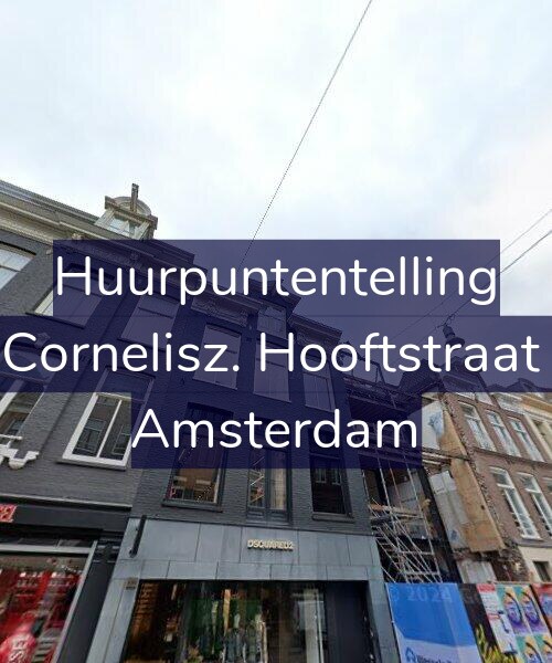 Foto gevel Huurpuntentelling voor Pieter Cornelisz. Hooftstraat 121-2, Amsterdam