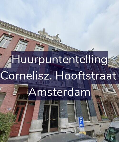 Foto gevel Huurpuntentelling voor Pieter Cornelisz. Hooftstraat 150-3, Amsterdam