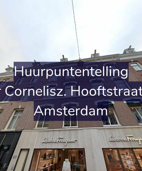 Foto gevel Huurpuntentelling voor Pieter Cornelisz. Hooftstraat 59-3, Amsterdam