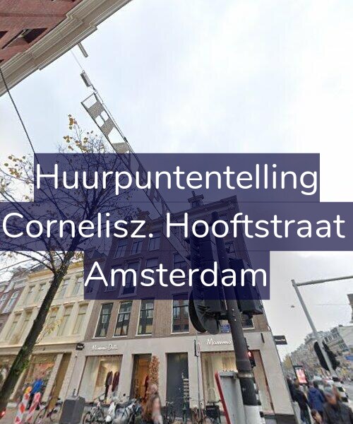 Foto gevel Huurpuntentelling voor Pieter Cornelisz. Hooftstraat 131-2, Amsterdam