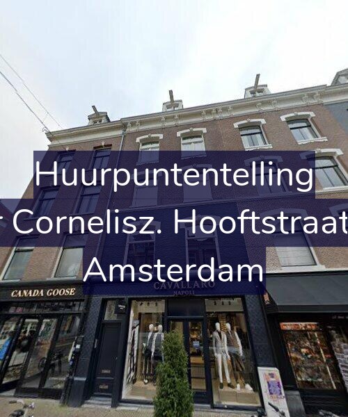 Foto gevel Huurpuntentelling voor Pieter Cornelisz. Hooftstraat 31-2, Amsterdam