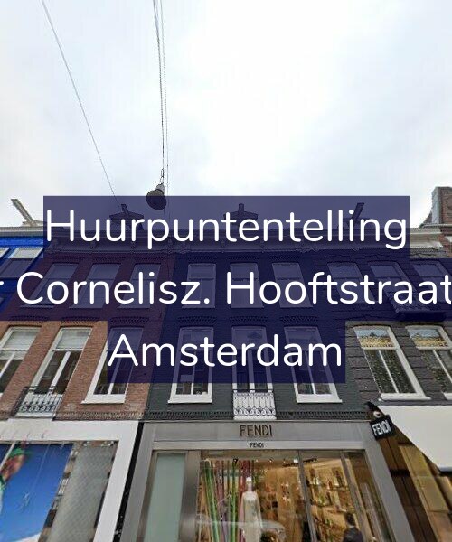 Foto gevel Huurpuntentelling voor Pieter Cornelisz. Hooftstraat 71-2, Amsterdam