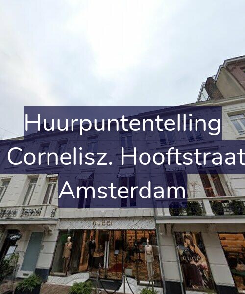 Foto gevel Huurpuntentelling voor Pieter Cornelisz. Hooftstraat 91-A, Amsterdam