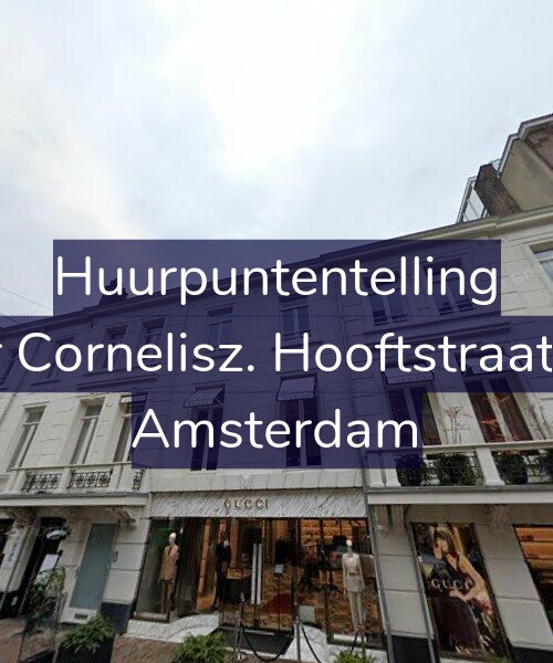 Foto gevel Huurpuntentelling voor Pieter Cornelisz. Hooftstraat 91-B, Amsterdam