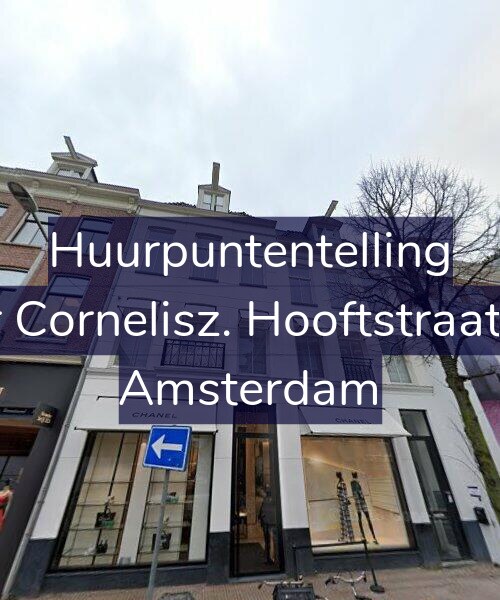 Foto gevel Huurpuntentelling voor Pieter Cornelisz. Hooftstraat 66-B, Amsterdam